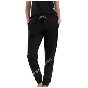 Calvin Klein Reconsidered Lounge Pant Jogger SMALL Black Premium Fleece NEW